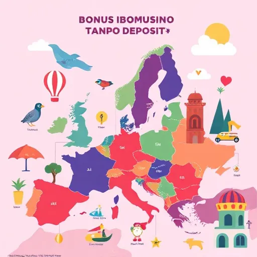 Pilihan bonus kasino tanpa deposit di Eropah